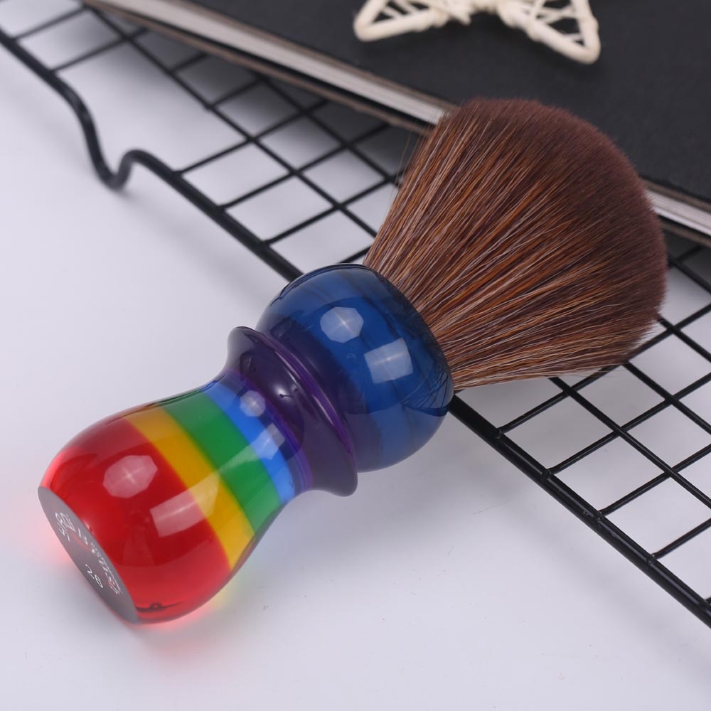 Rainbow Shaving Brushes