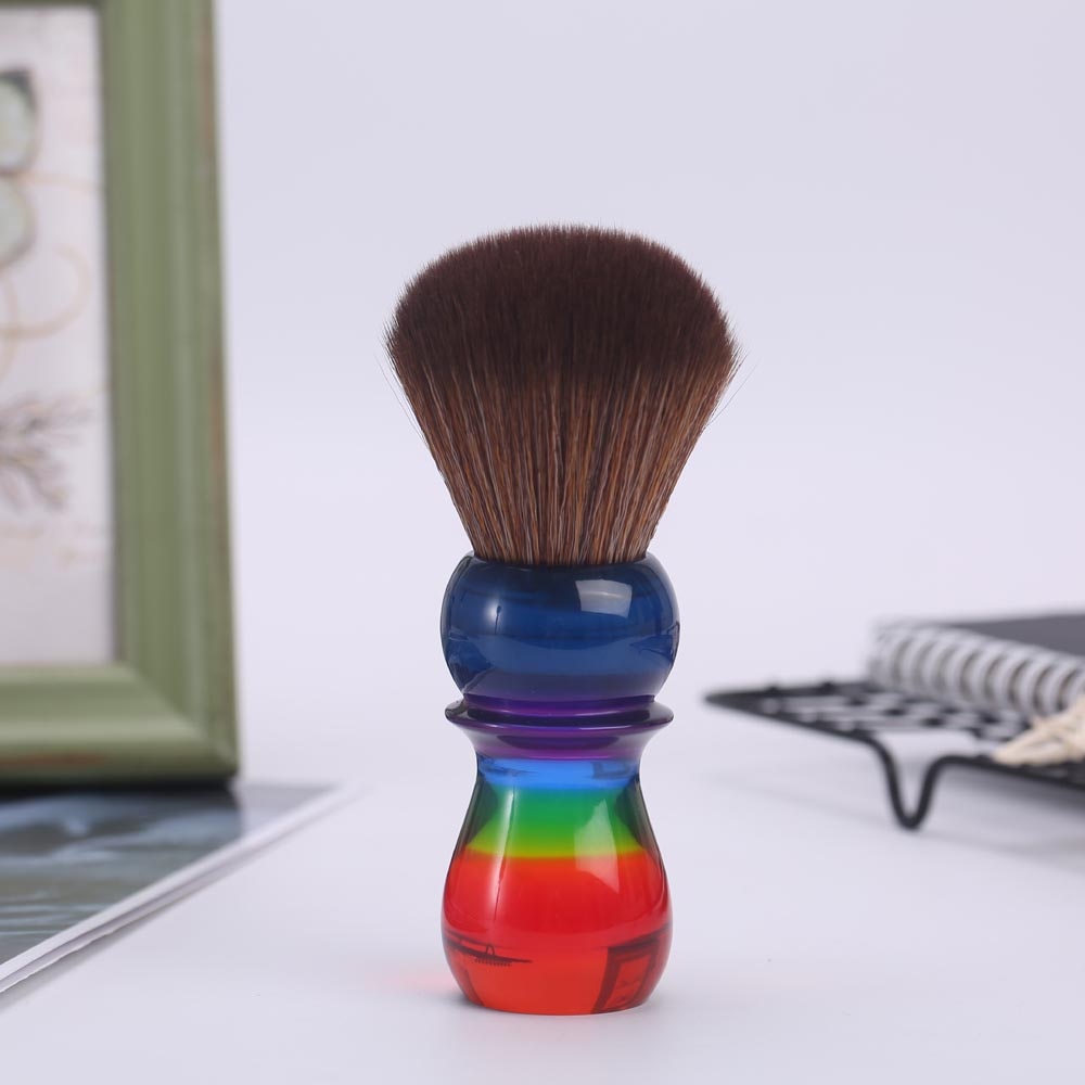 Rainbow Shaving Brushes