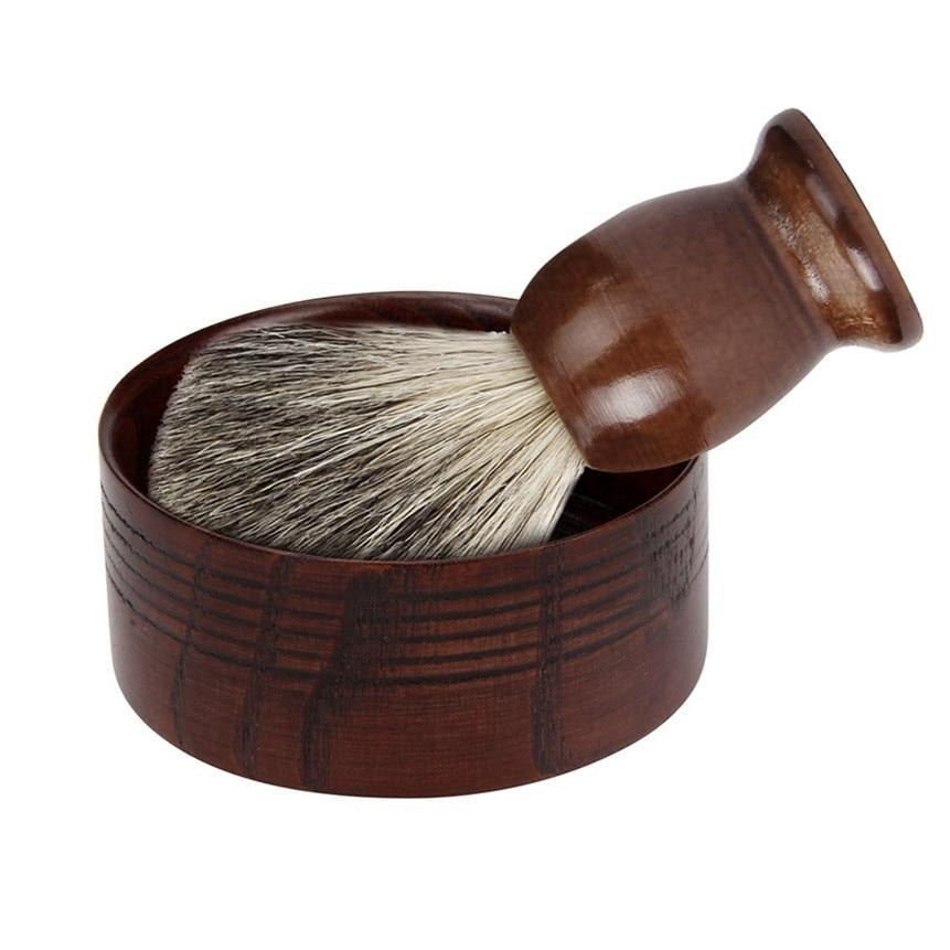 Wooden Beard Shaving Brush